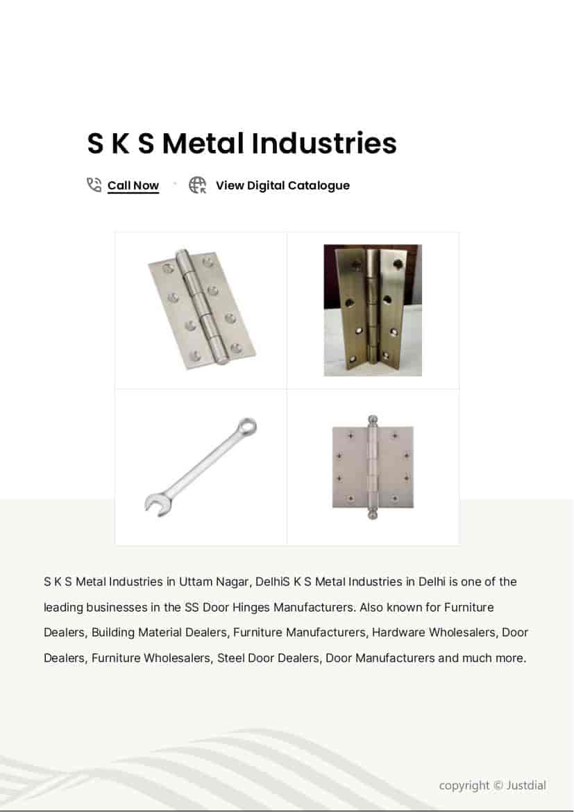 Stainless Steel Rotatable Folding Door Butt Hinge (Silver) in