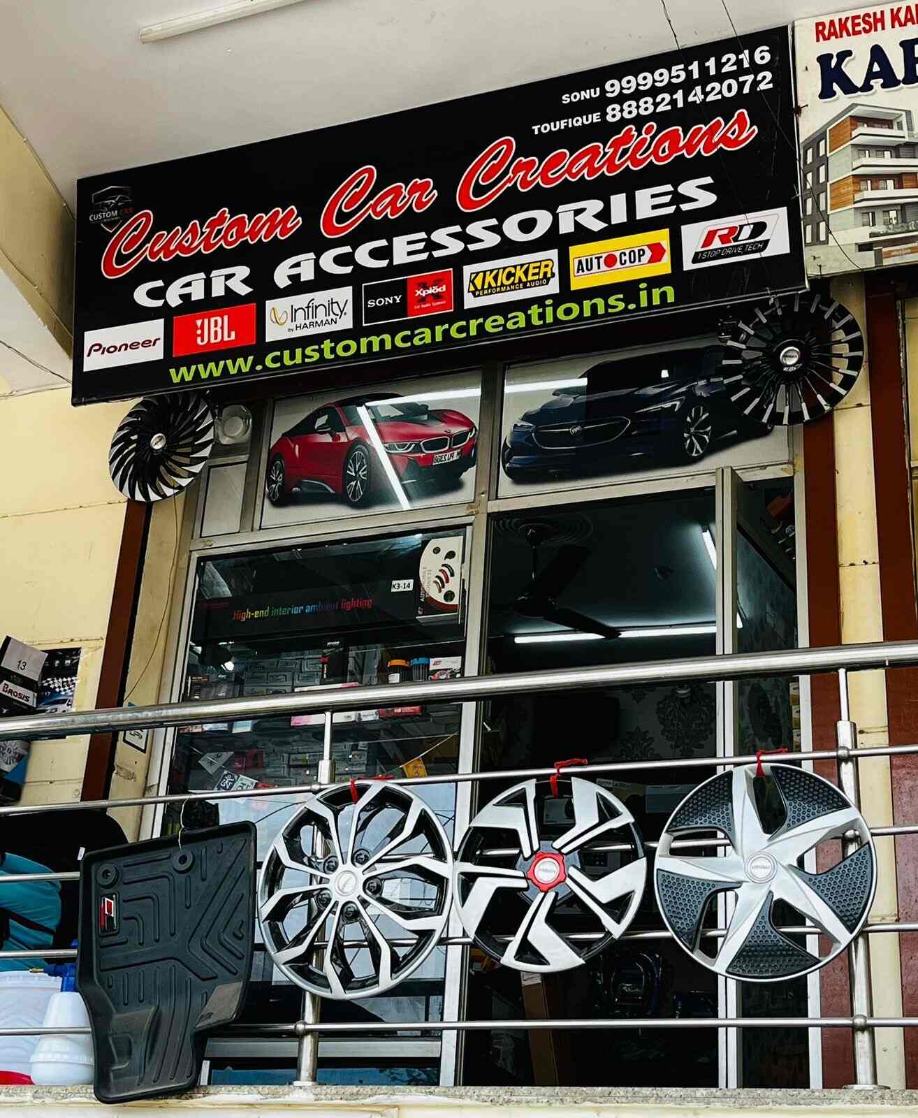 Custom Car Creations in Dabri,Delhi Best Car Accessory Dealers in