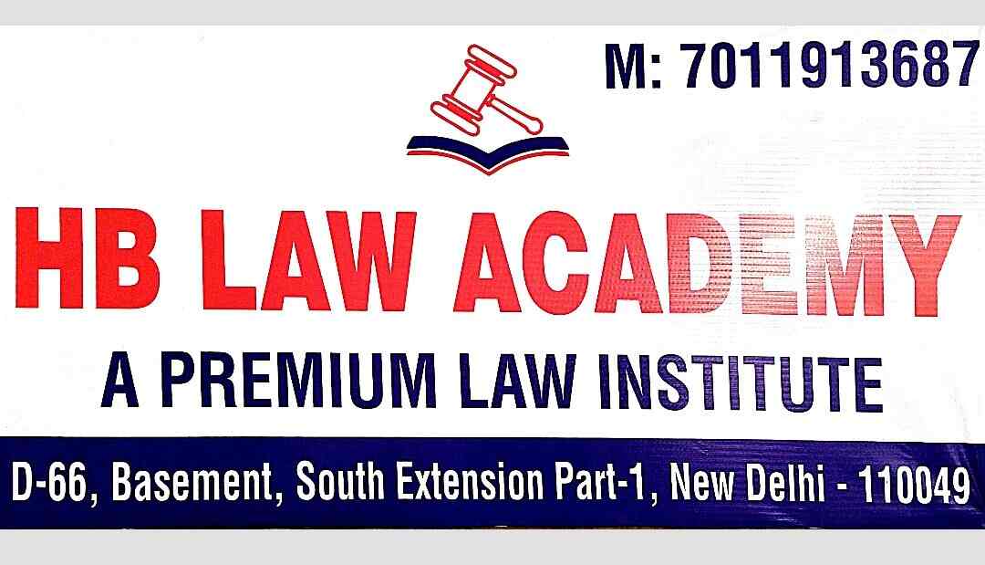 Hb Law Academy in South Extension 1,Delhi Best Colleges in Delhi