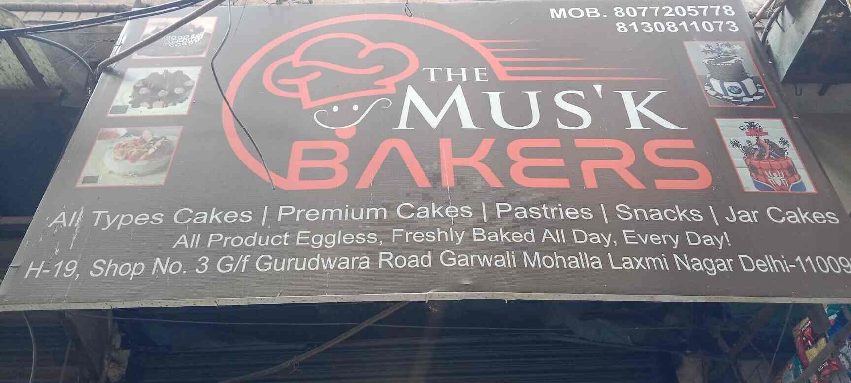 THE Mus'k Bakers in Laxmi Nagar,Delhi Order Food Online Best Cake Shops in Delhi Justdial