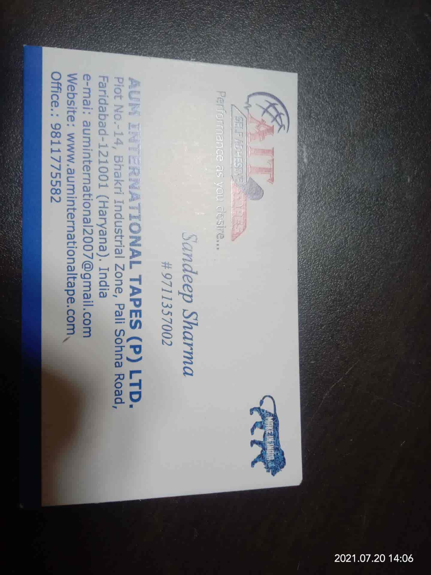 Top Bopp Tape Manufacturers in Moga बोप्प टेप मनुफक्चरर्स, मोगा