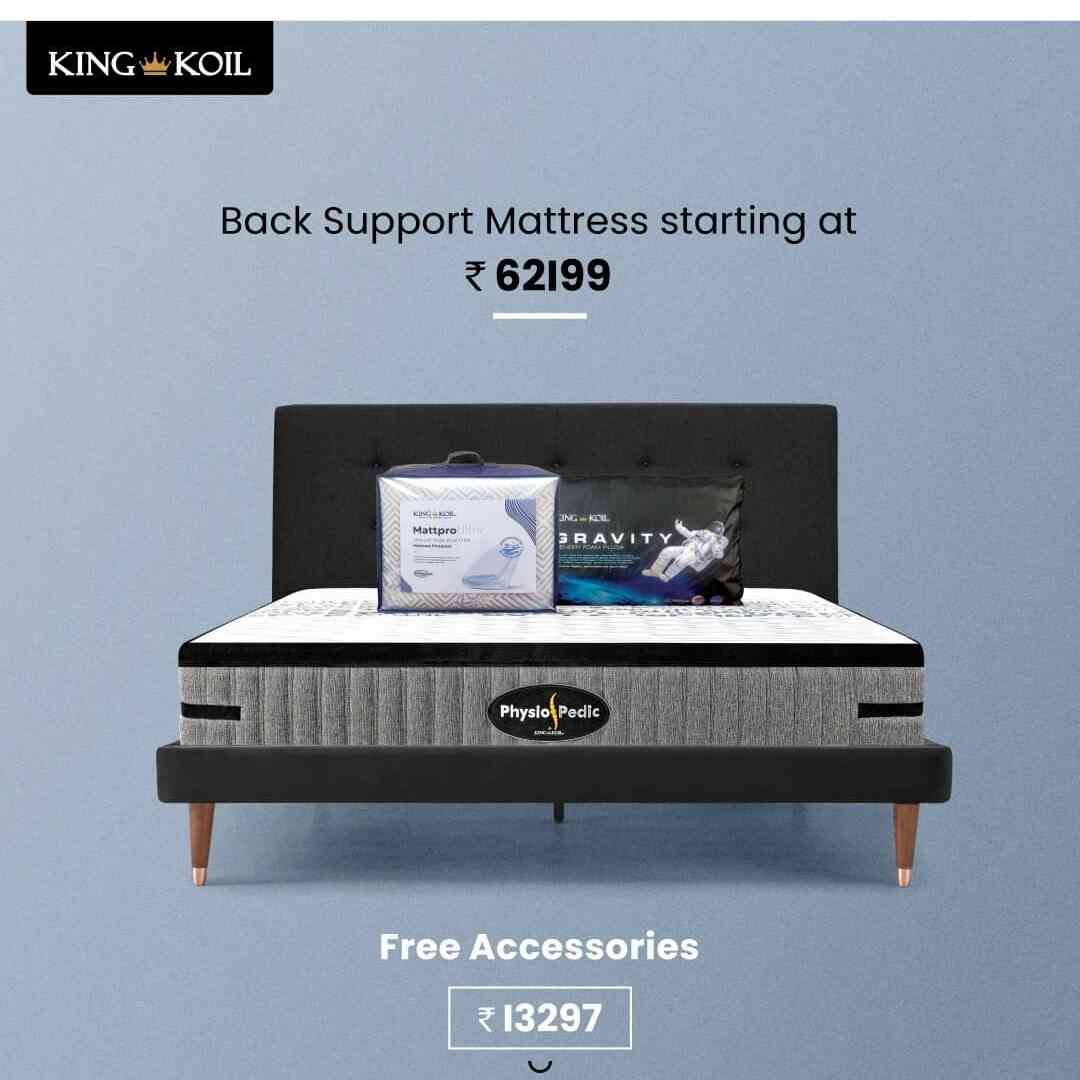 King Koil Mattress Exclusive Showroom in Gurgaon Sector 83,Delhi Best