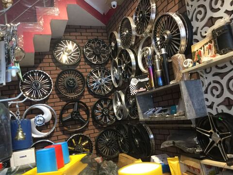 splendor second hand alloy wheel