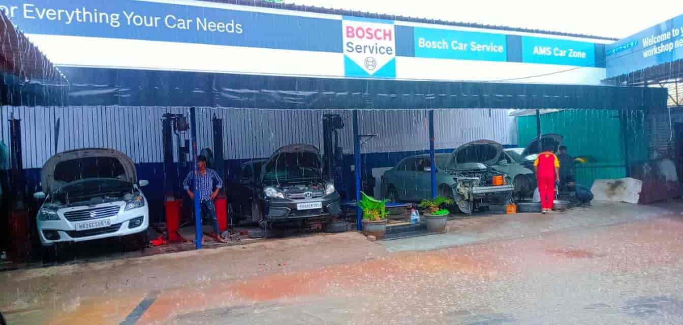 Ams Car Zone BOSCH CAR SERVICE in Malibu Town,Delhi Best 24 Hours Car