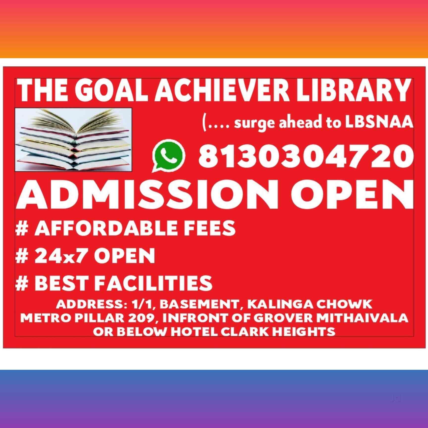 The Goal Achiever Library in West Patel Nagar,Delhi - Best Libraries in ...