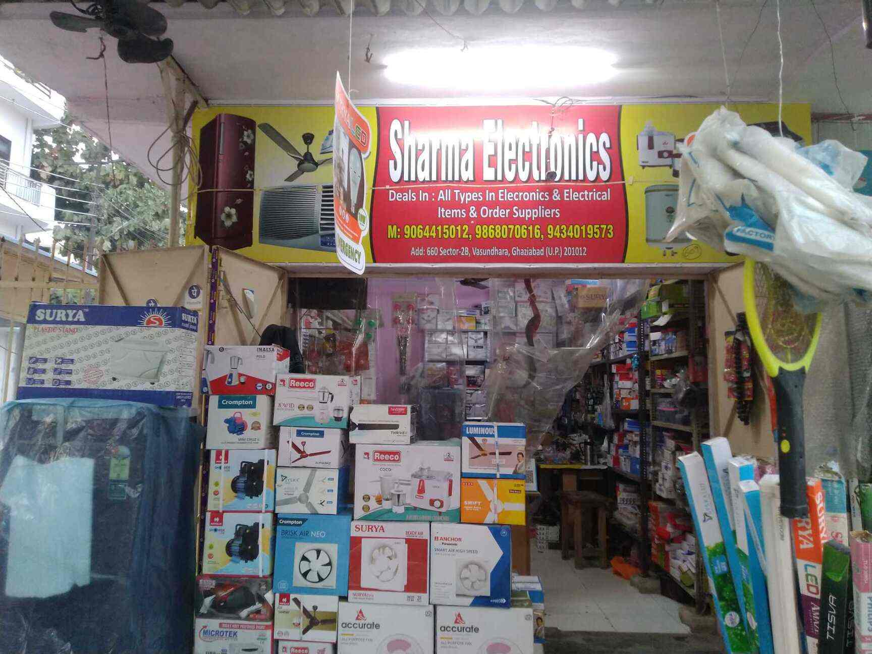 Sharma Electronics & Electricals in Vasundhara Sector 2b,Delhi Best