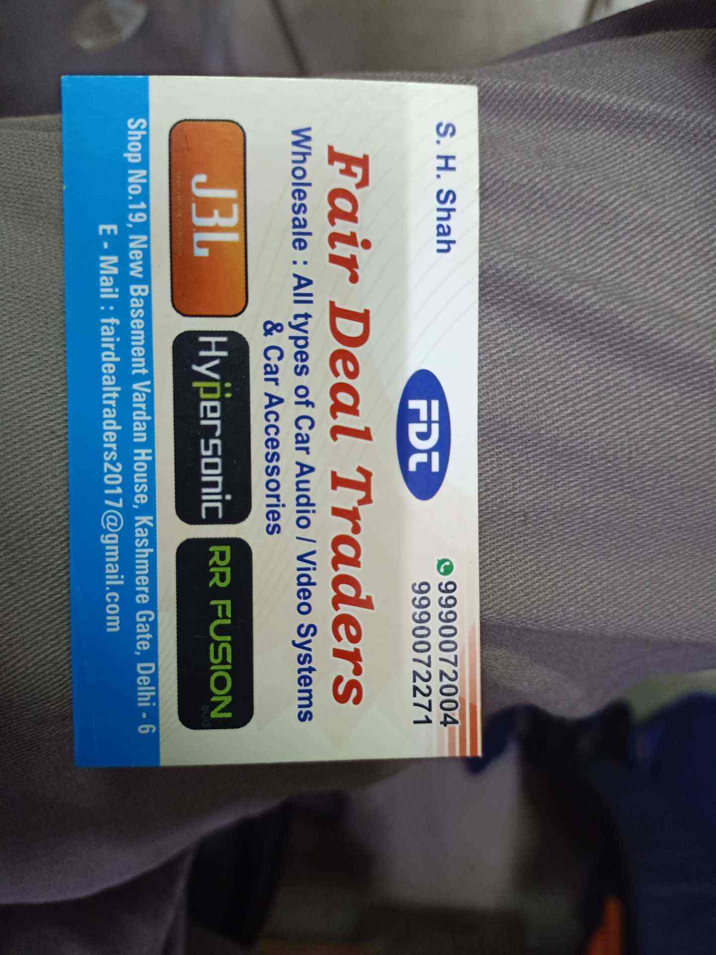 Fair Deal Traders in Kashmere Gate,Delhi Best Car Seat Cover Dealers