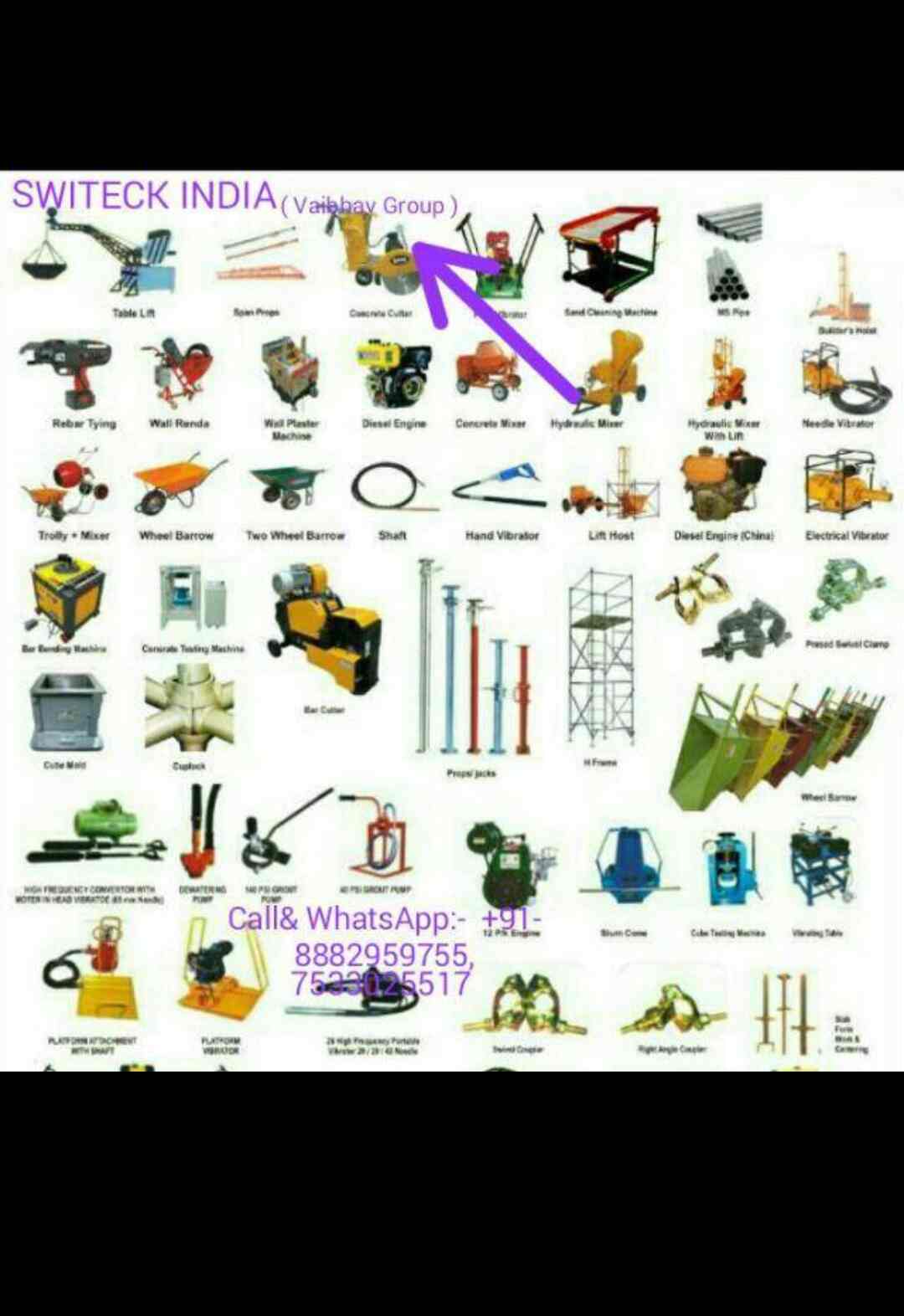 Building Construction Equipment List