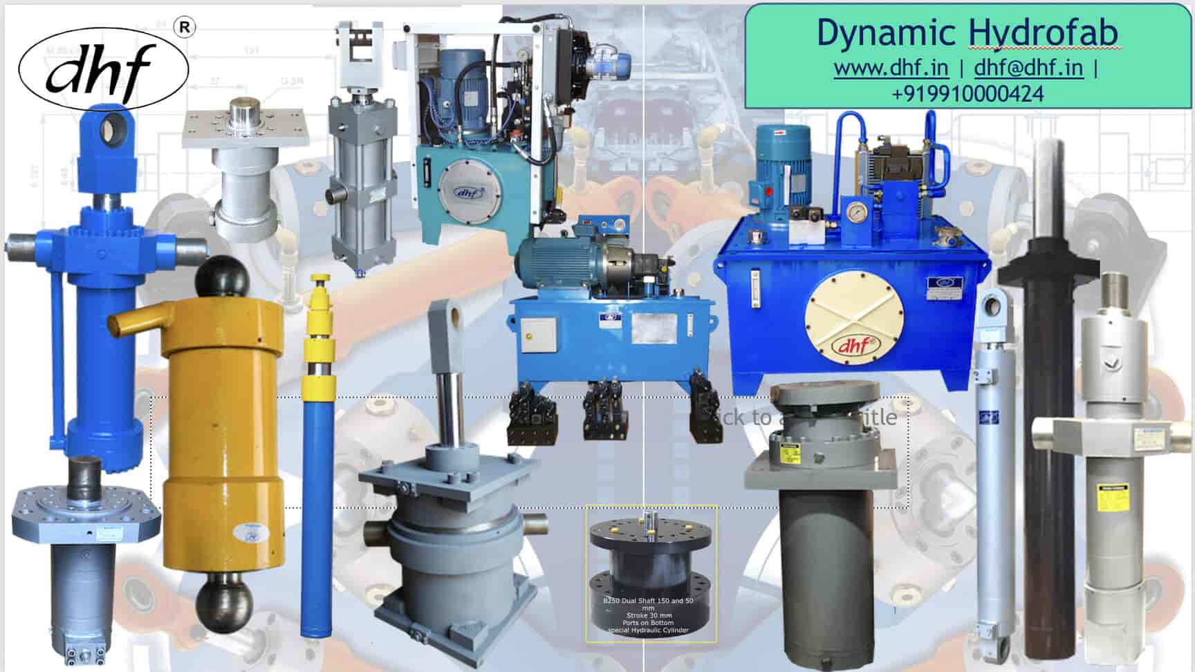 Top Dynamic Hydrofab Hydraulic Cylinder Dealers in Delhi हाइड्रोलिक