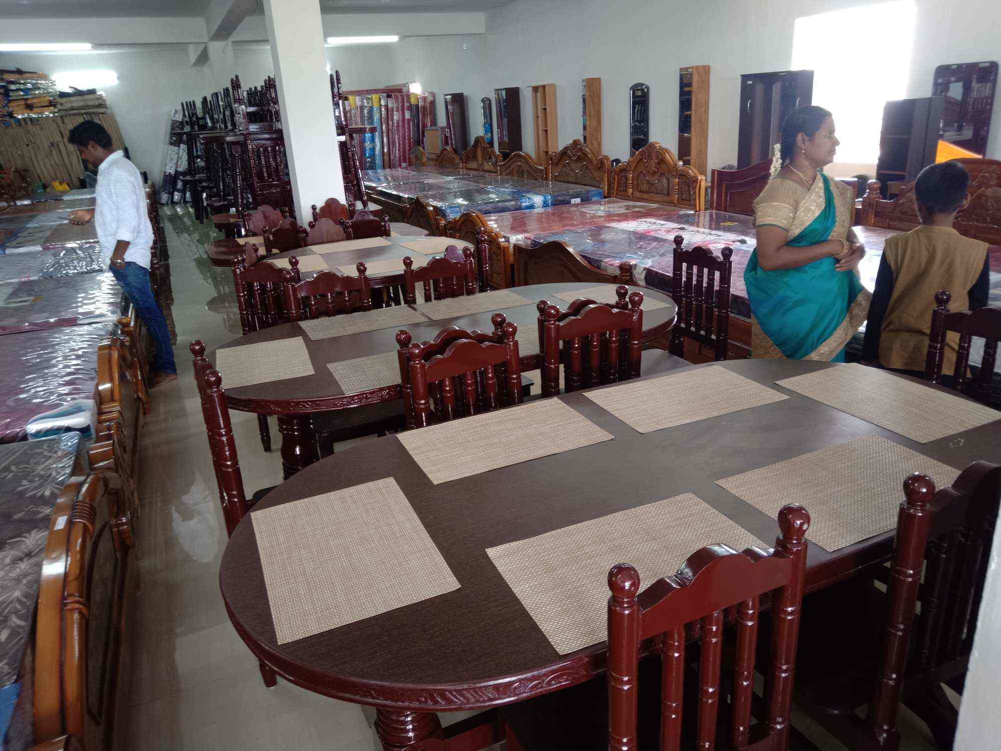 J J Furniture in Near Tax Opp,Dindigul Best Cane Furniture