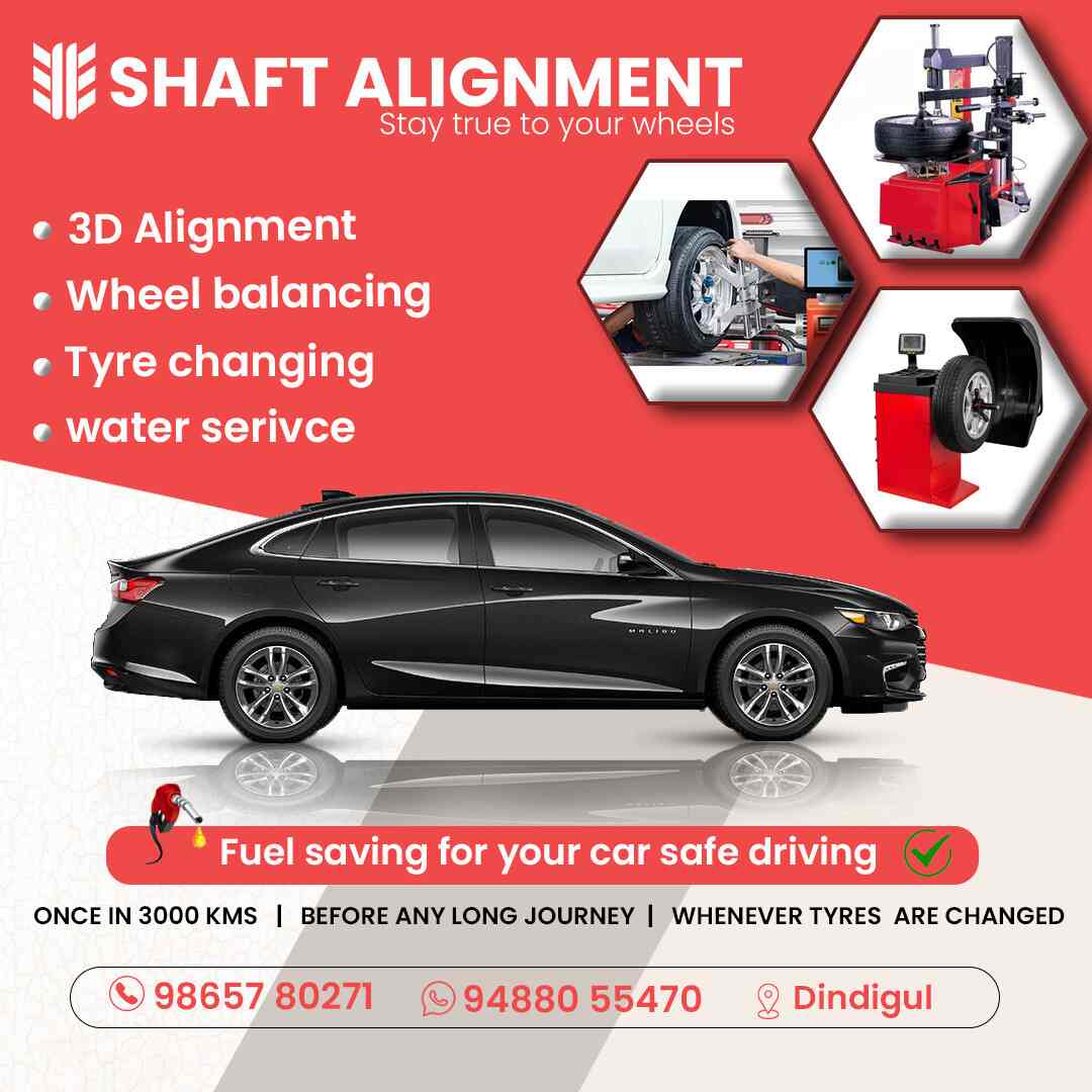 Shaft Alignment in Undarpatti,Dindigul Best Car Repair & Services in