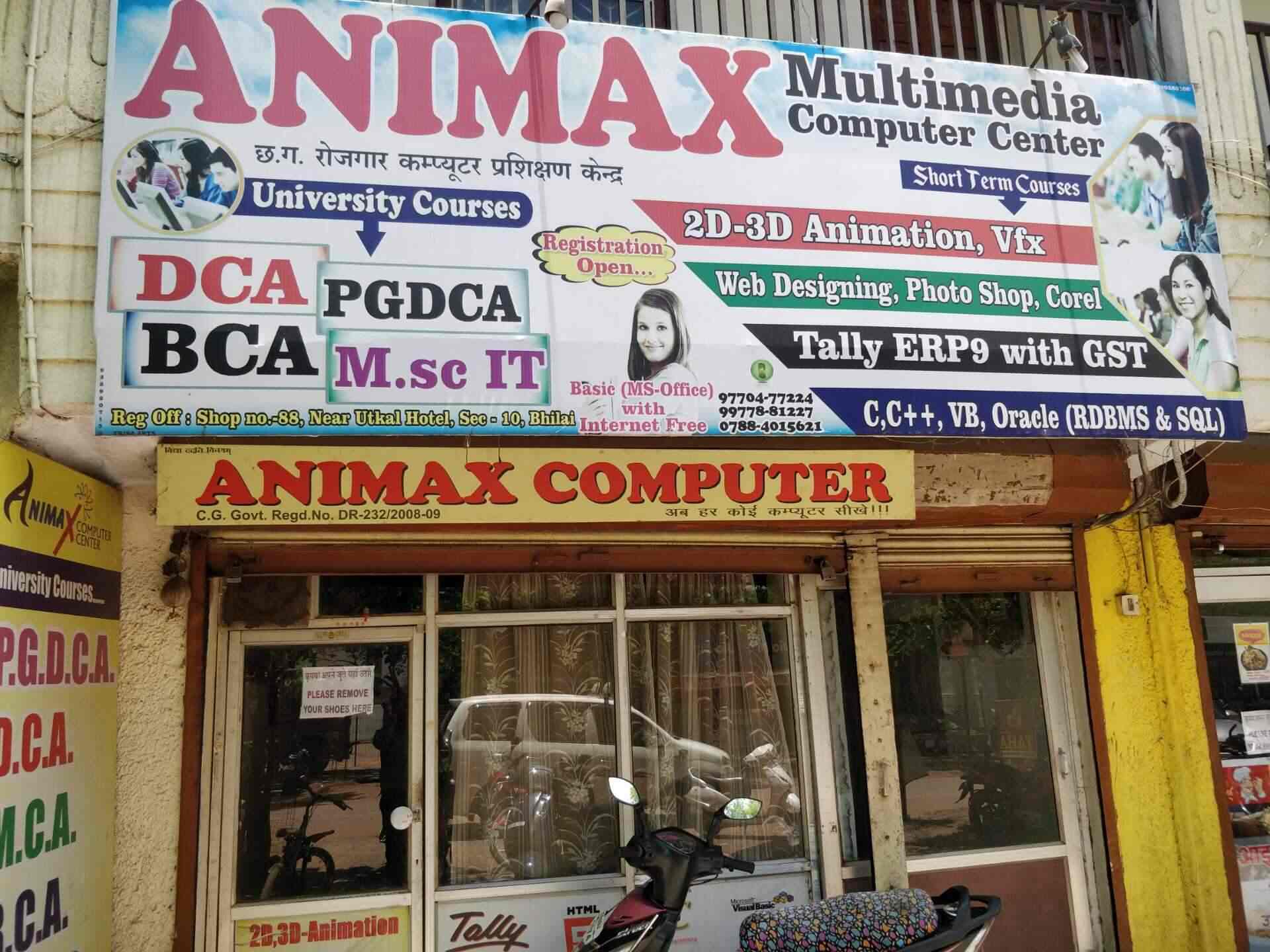 Animax Computer Centre Bhilai Sector 10 Computer Training Institutes In Bhilai Durg Justdial