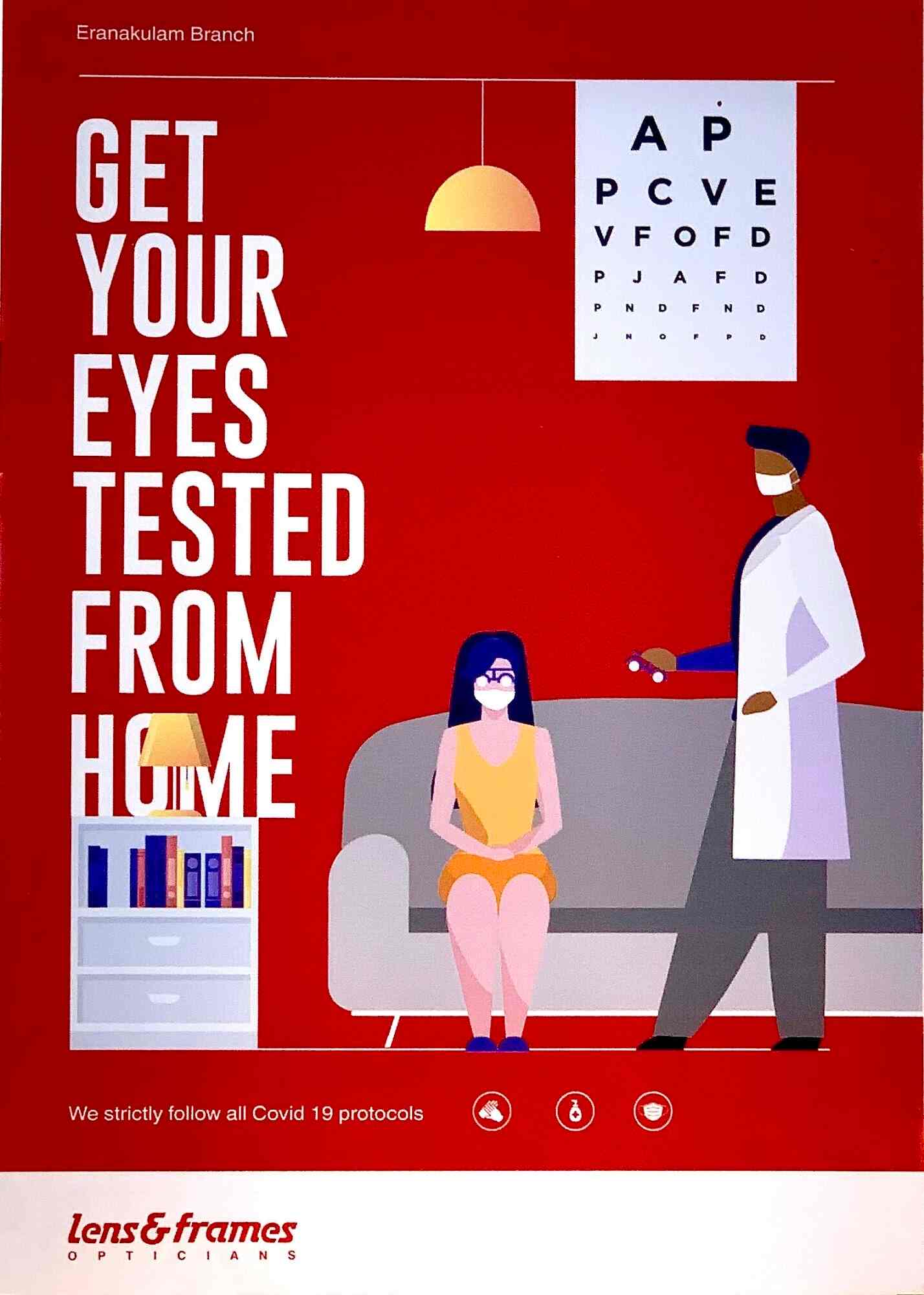 Lens & Frames Opticians in Shanmugham Road,Ernakulam Best Contact