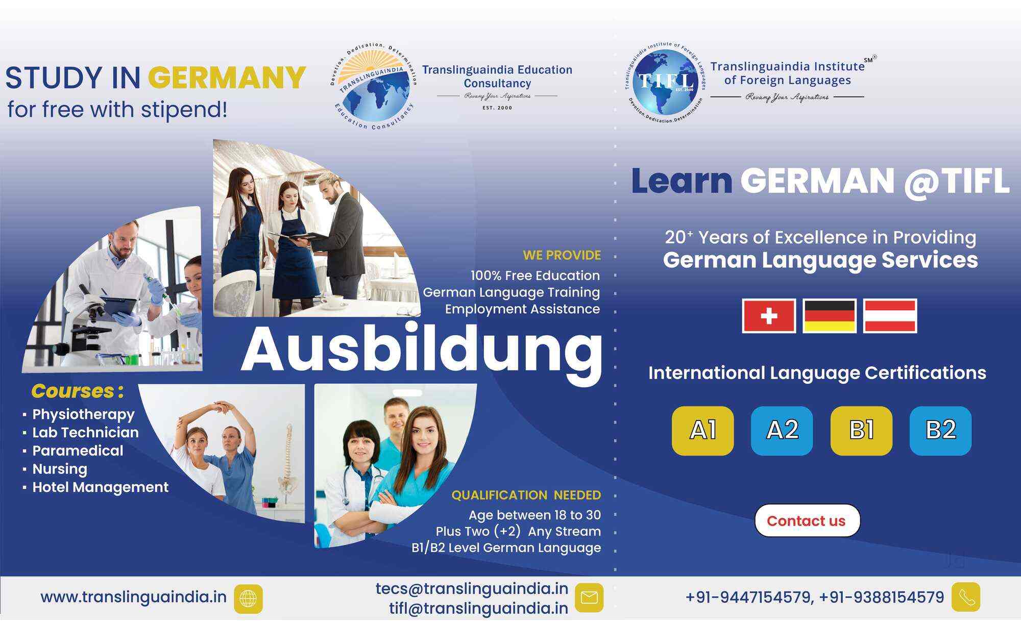 Translingua India Institute Of Foreign Languages in Kaloor,Ernakulam