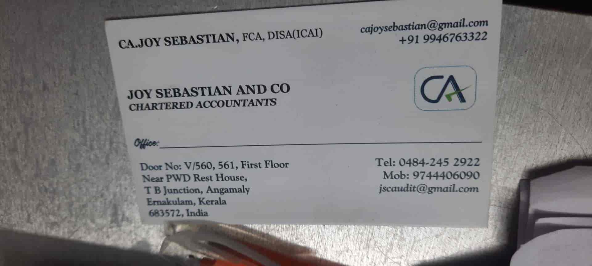 Joy Sebastian and Co Chartered Accountants