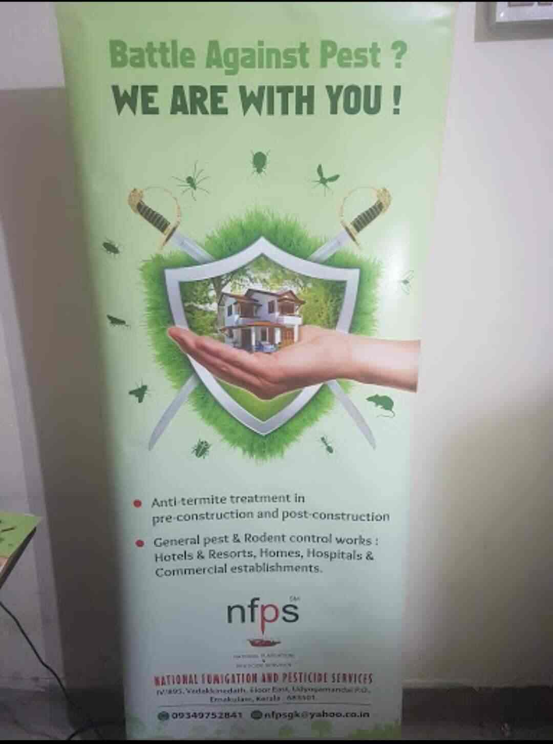 National Fumigation And Pesticide Services, Udyogamandal Pest Control Services in Ernakulam