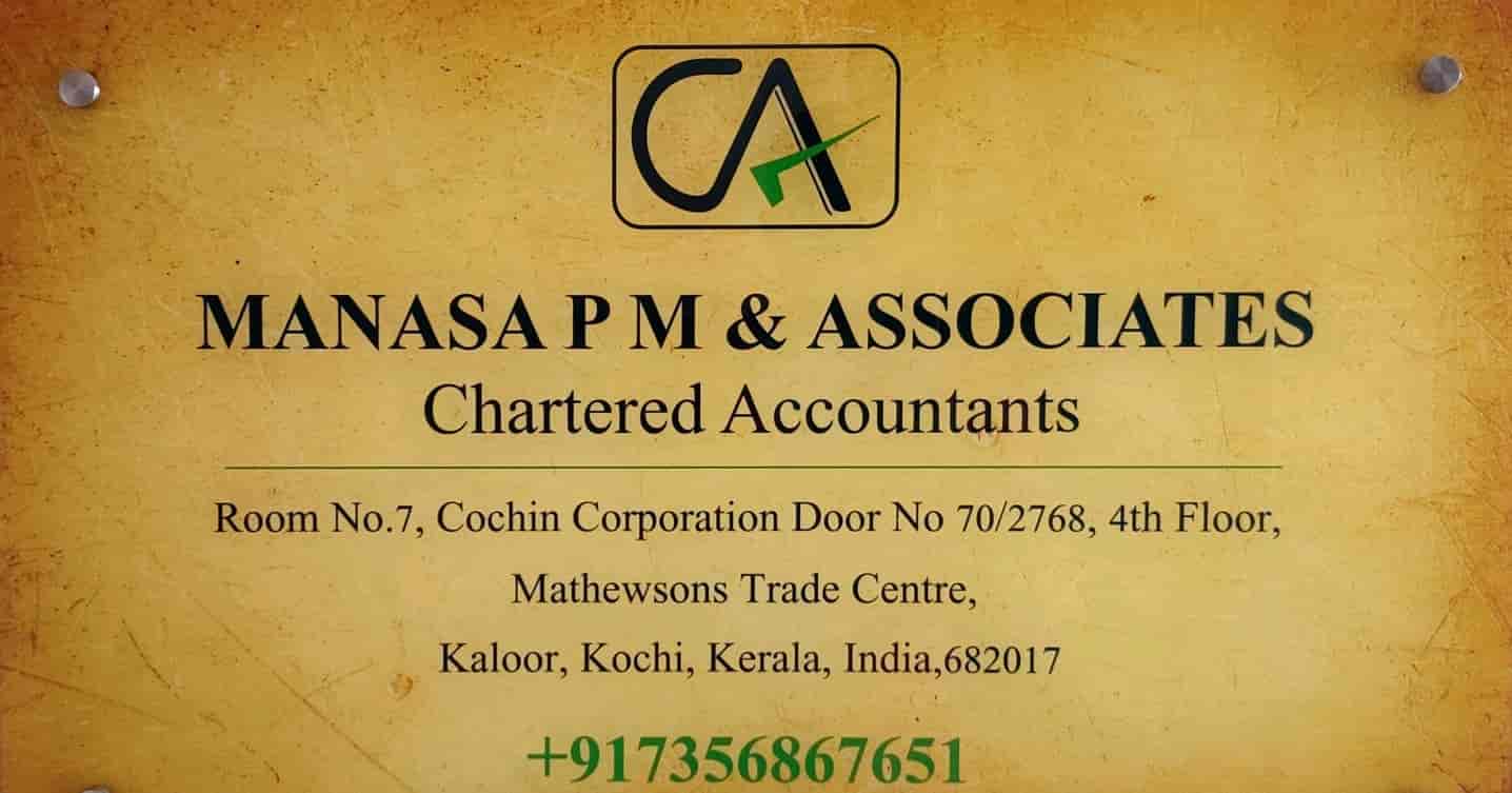 Ca Manasa P M & Associates