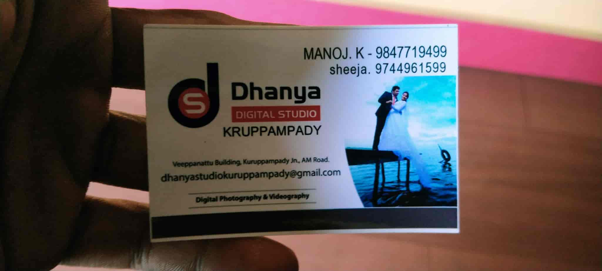 Dhanya Digital Studio in Kuruppampady,Ernakulam - Best Photographers near  me in Ernakulam - Justdial