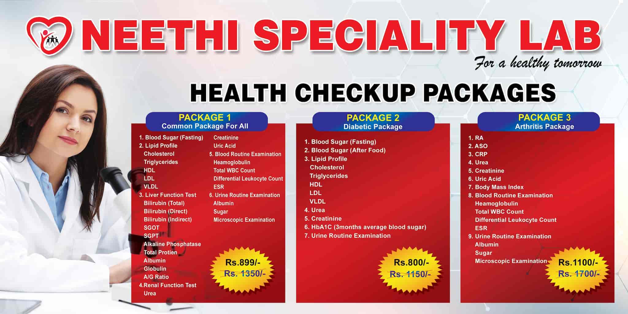 Top Diagnostic Centres in Kochi Fort, Kochi Best Pathology Lab near