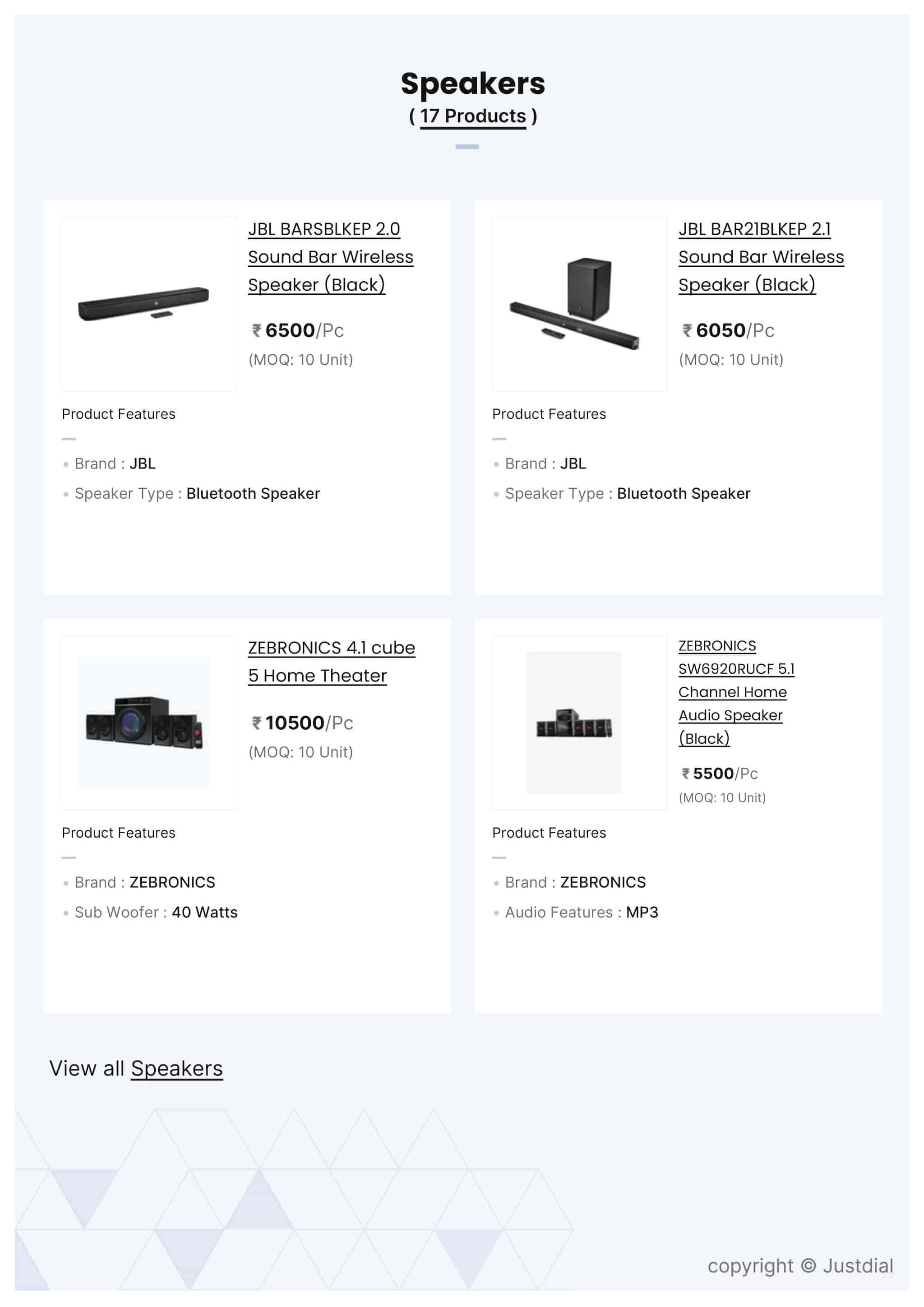 ZEBRONICS Multimedia Speaker [ZEB-SW361RUCF] in Ernakulam at