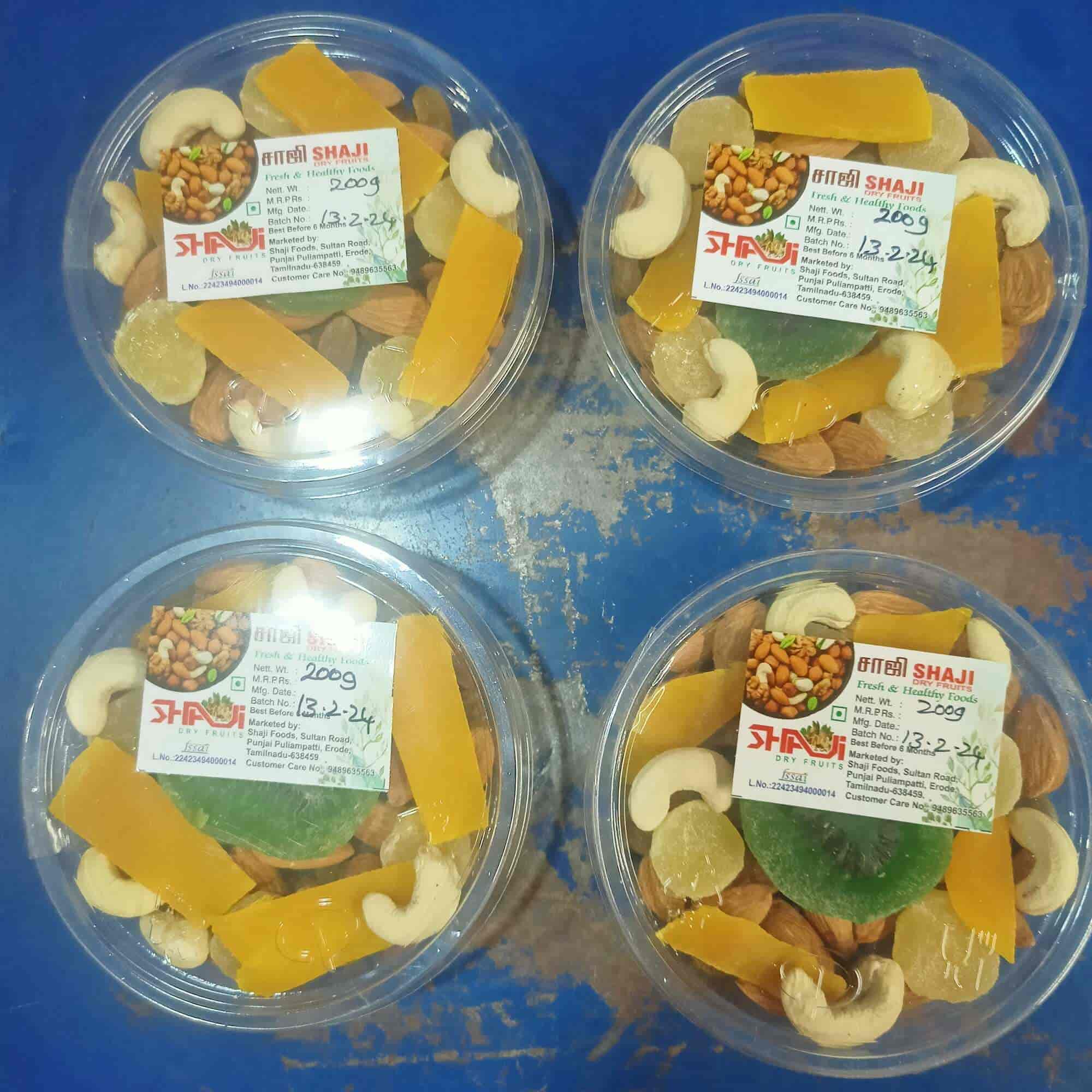 Shaji Foods in Pulimpatti,Erode Best Dry Fruit Wholesalers in Erode