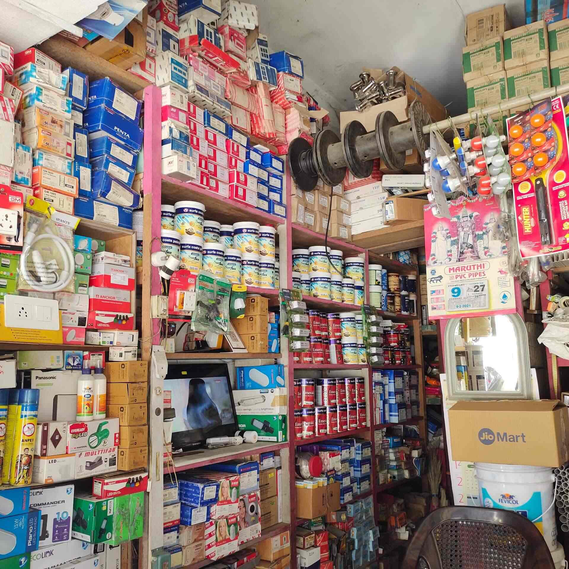 Sakthi Murugan Electricals and Hardwares in Moolapalayam,Erode Best