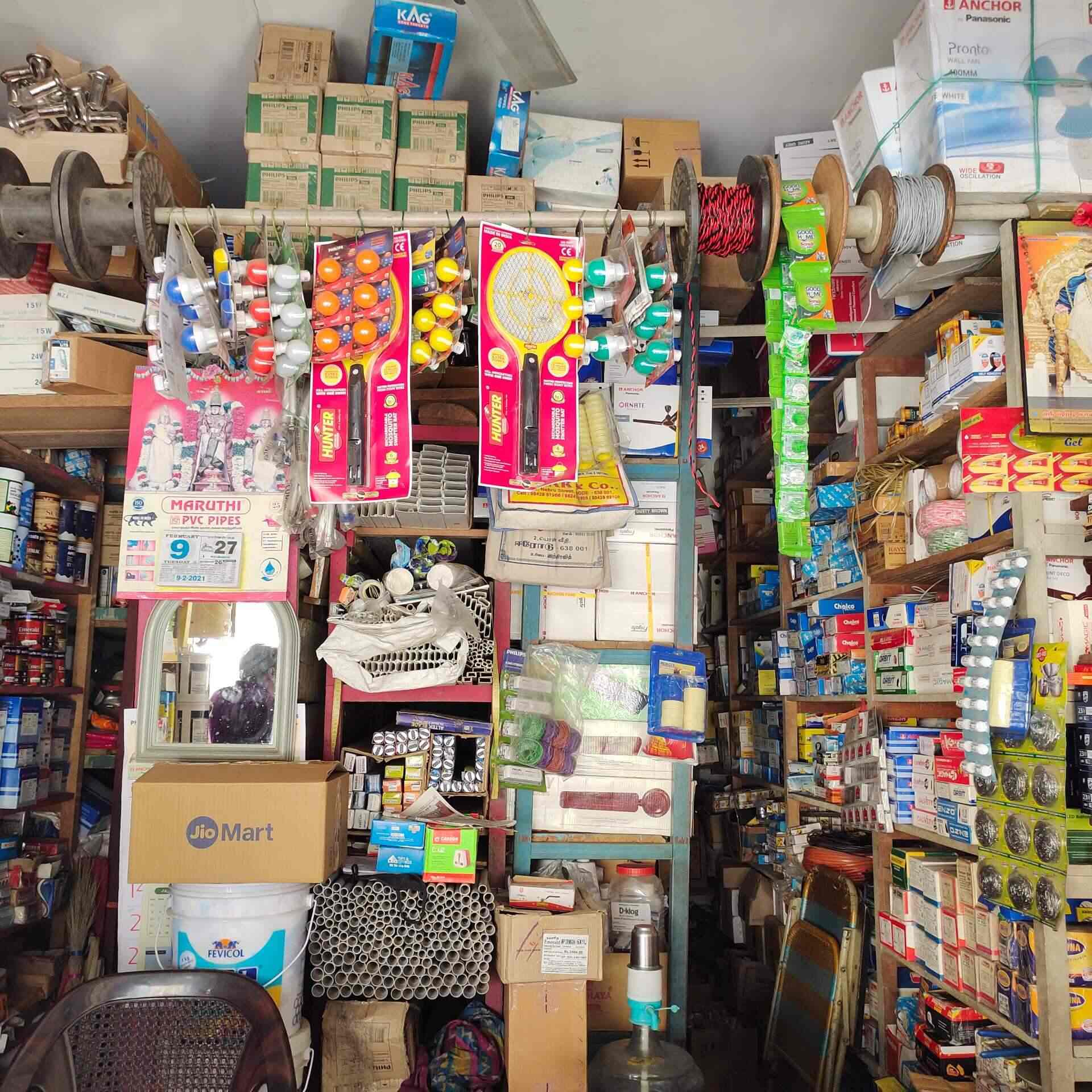 Sakthi Murugan Electricals and Hardwares in Moolapalayam,Erode Best