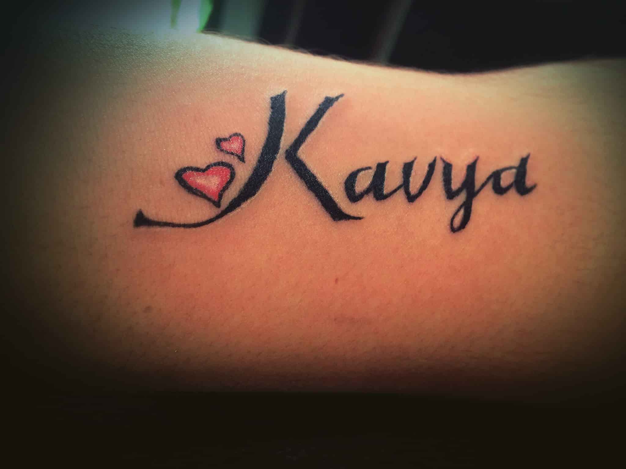 Kavya Name Tattoo Tattoos Name Tattoo Angel Tattoo De vrogue.co