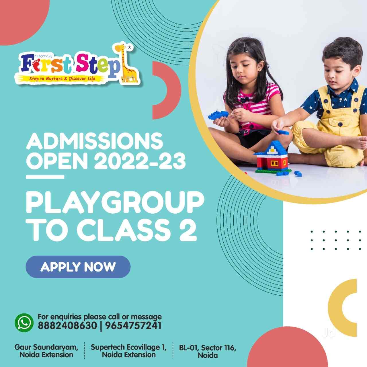 Discover First Step in Crossing Republik,Delhi - Best Kindergartens in ...
