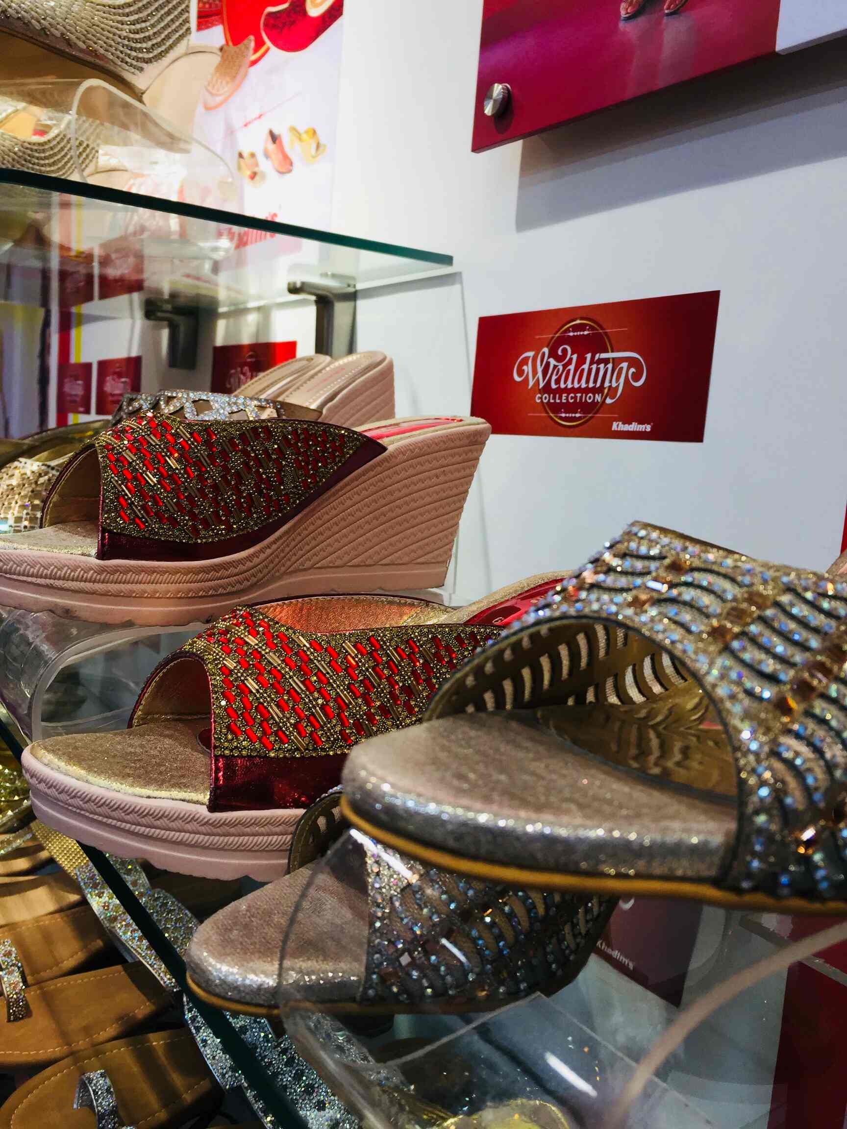 khadims bridal sandals