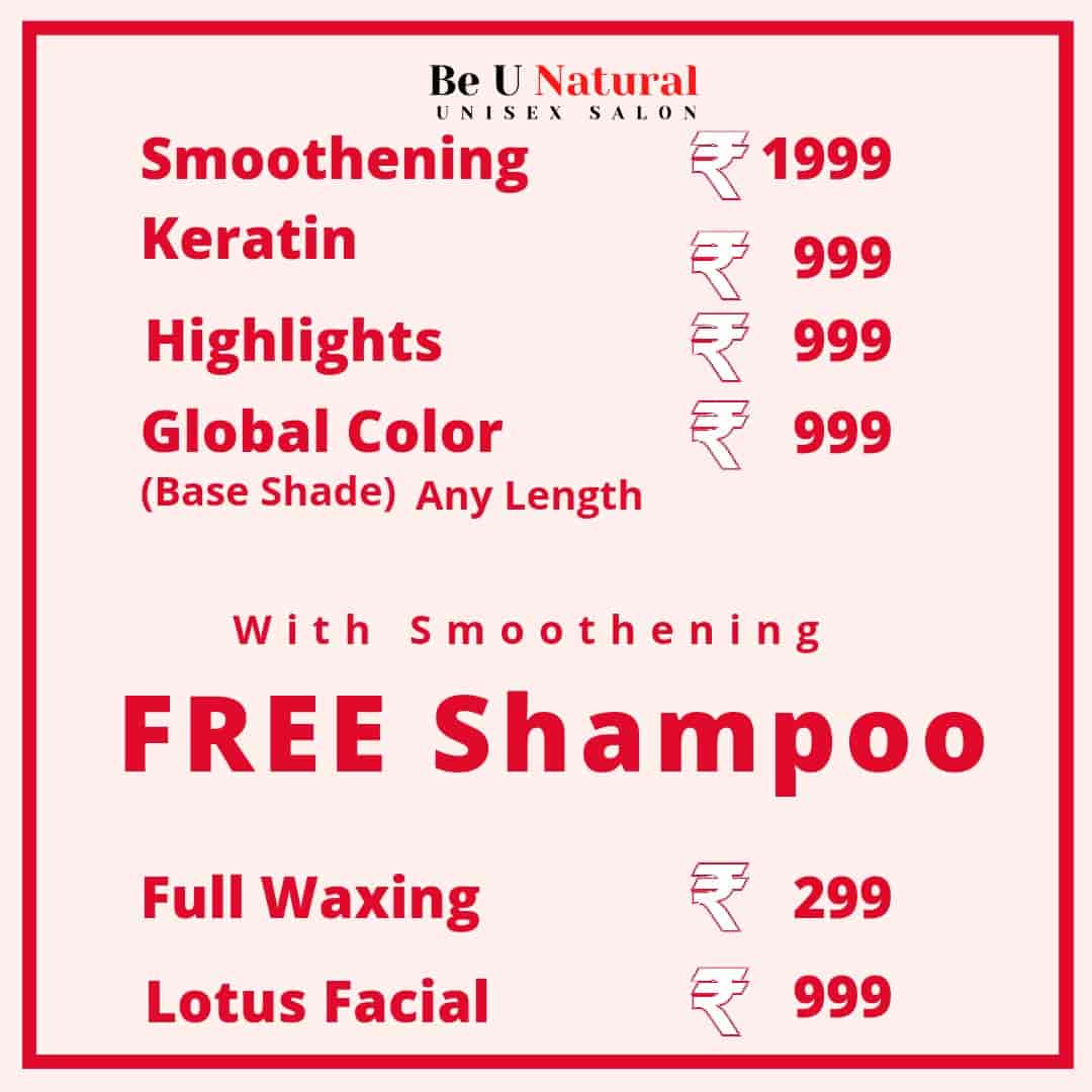 Be U Natural Salon Indirapuram in Surya Nagar,Delhi Best Beauty