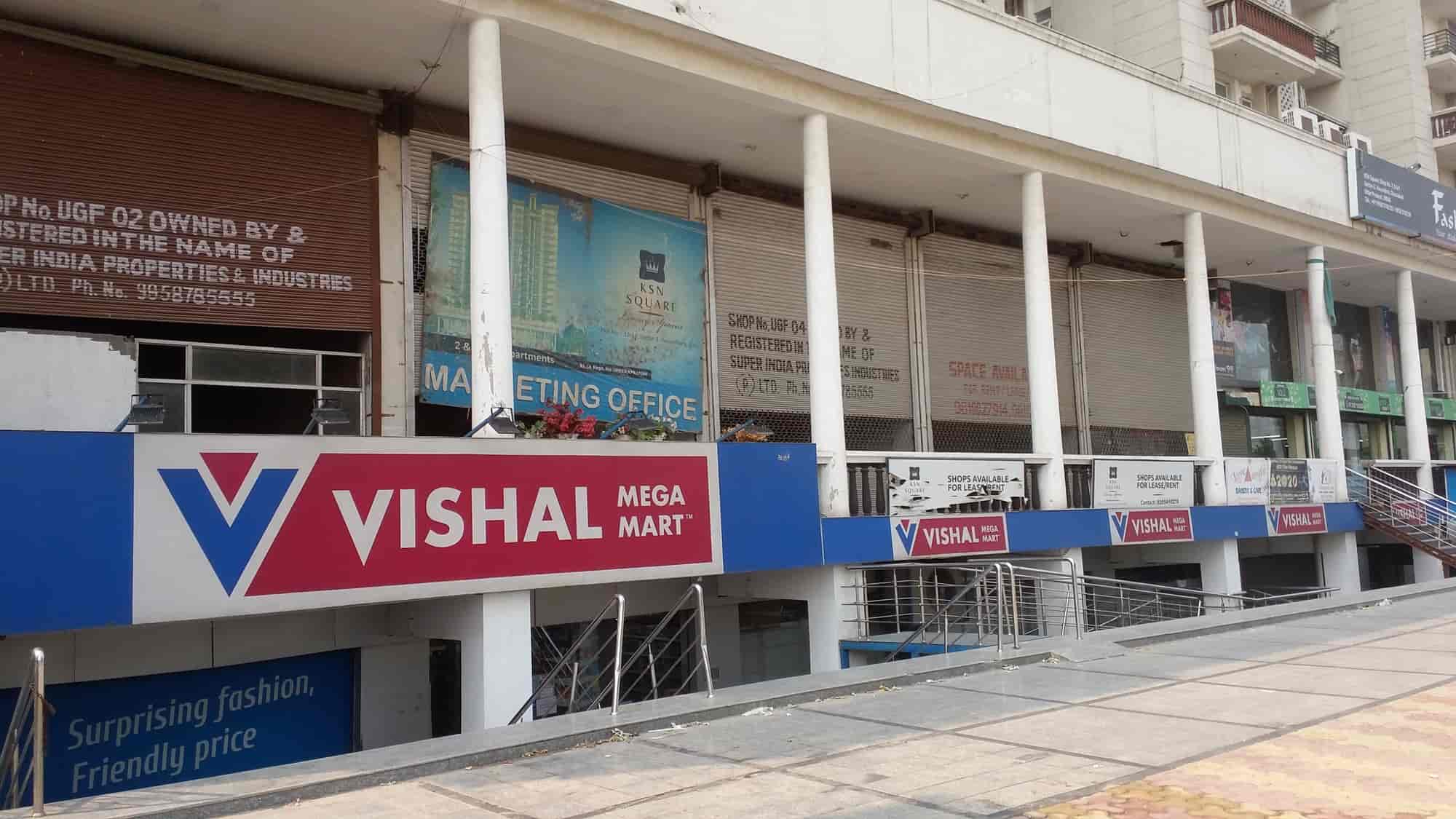 Find list of Vishal Mega Mart in Noida Sector 63 Block E, Delhi near me