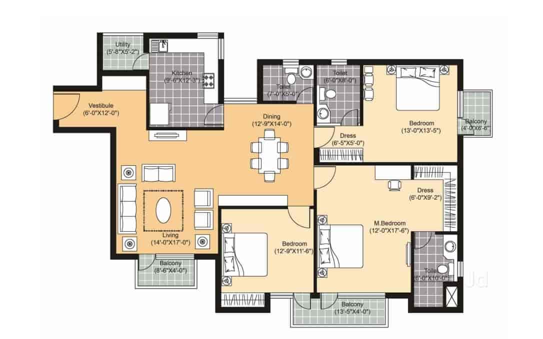 Buy Apartments in Sunbreeze Tower-3 in Vaishali Ghaziabad