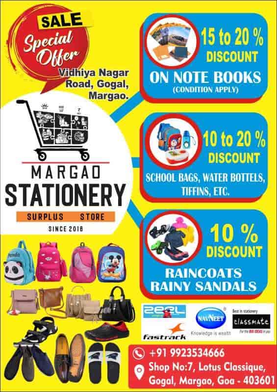 Top Stationery Shops in Curtorim Best Stationery Stores near me