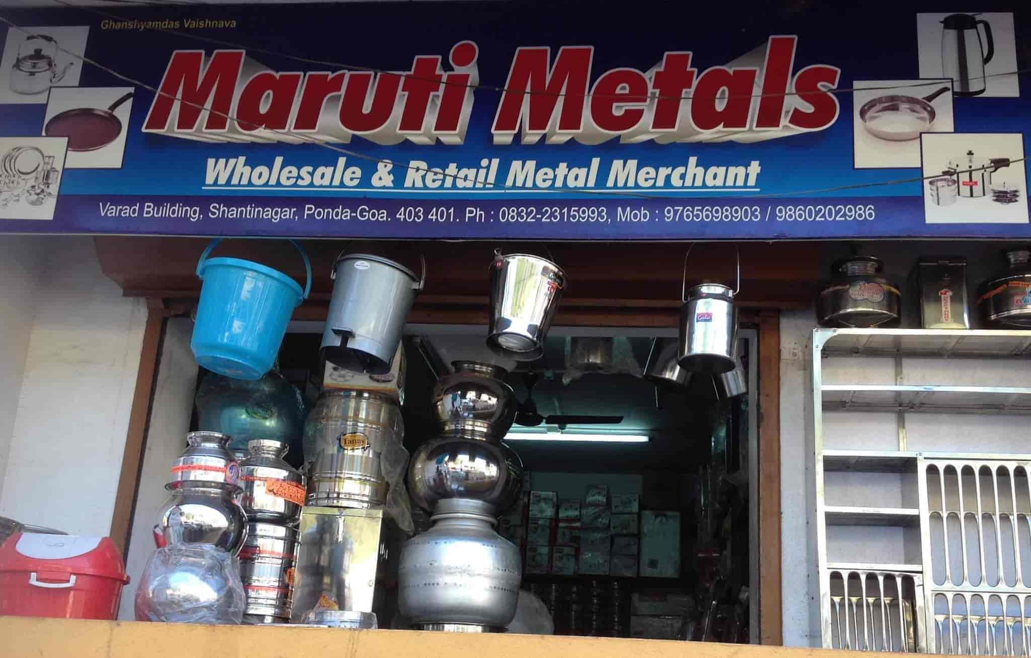 Maruti Metals in Ponda,Goa Best Aluminium Utensil Dealers in Goa
