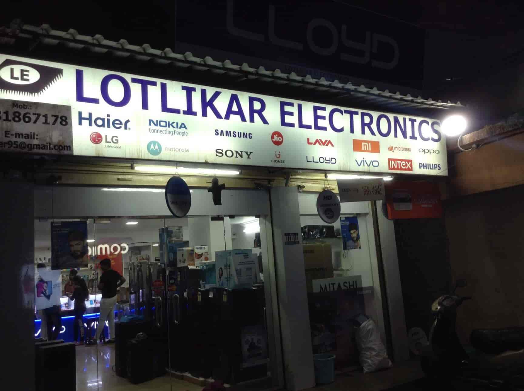 Lotlikar Electronics in Margao,Goa Best Electronic Goods Showrooms in