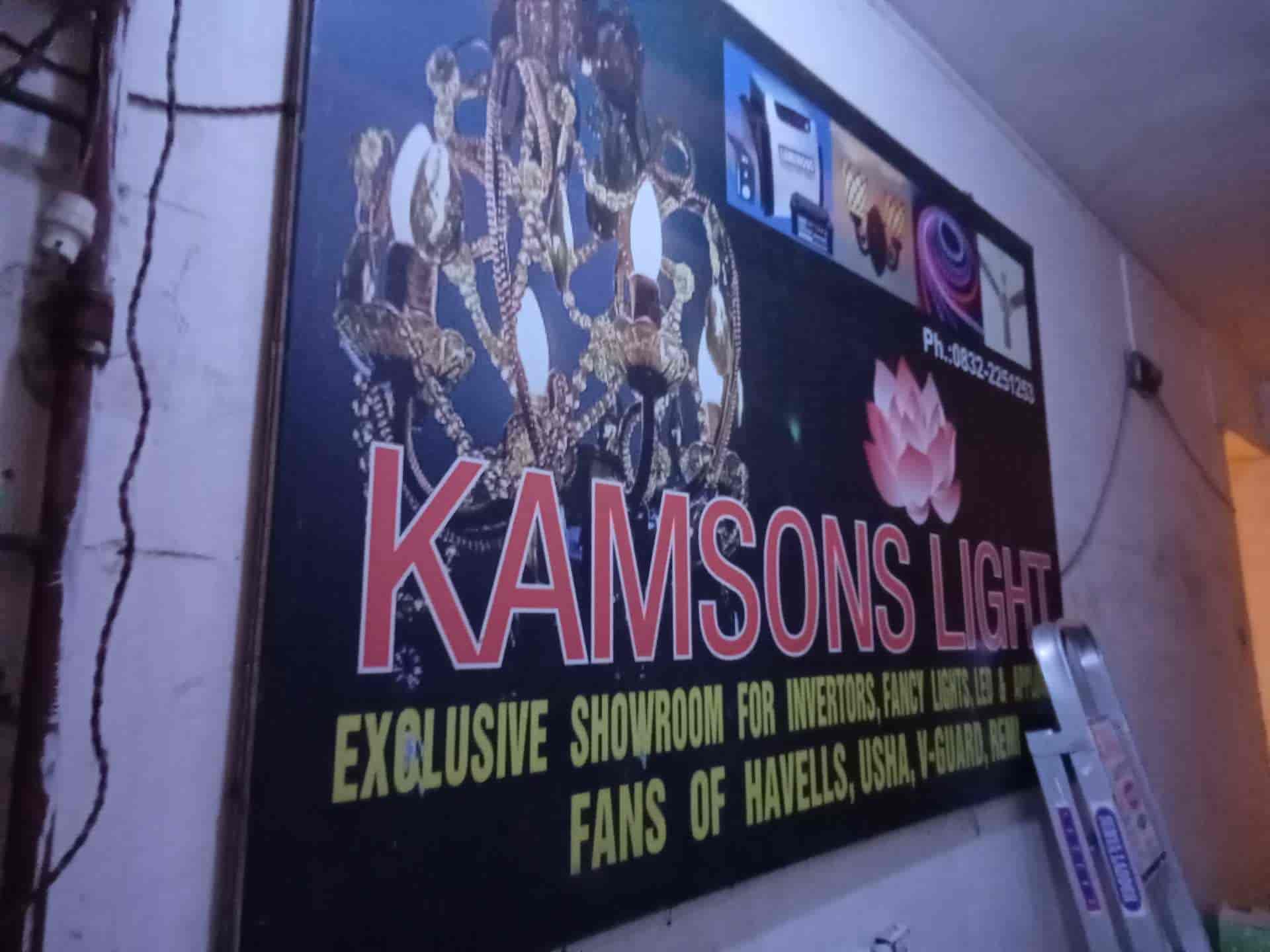 Kamsons Lights in Mapusa,Goa Best Decorative Light Dealers in Goa