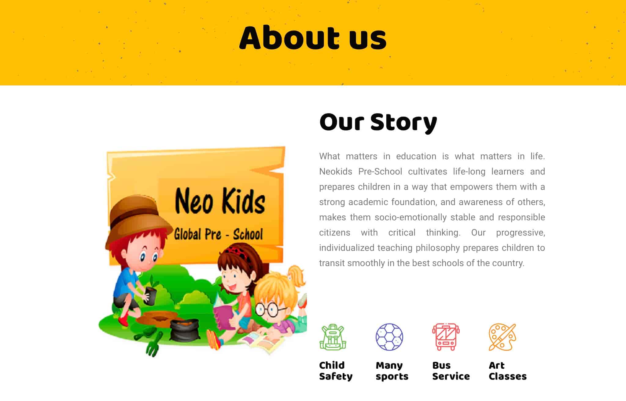 Neokids Global Pre School in Bicholim,Goa Best Nursery Schools in Goa