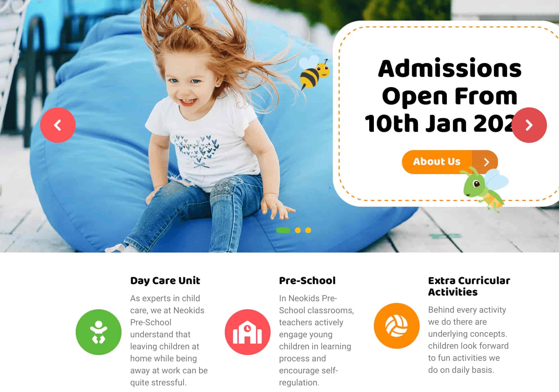 Neokids Global Pre School in Bicholim,Goa Best Nursery Schools in Goa