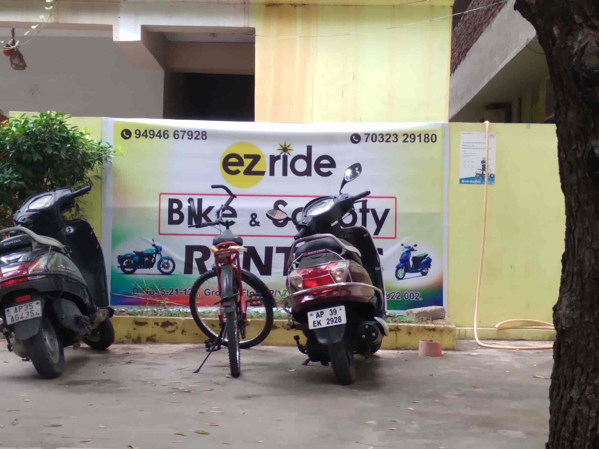 Ezride Bike & Scooty Rentals in Brodipet,Guntur Best Bike On Rent in Guntur Justdial