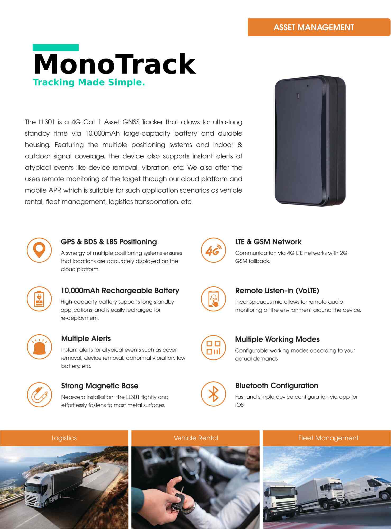 Catalogue Mono Track Vehicle Gps And Security Solution Providers in