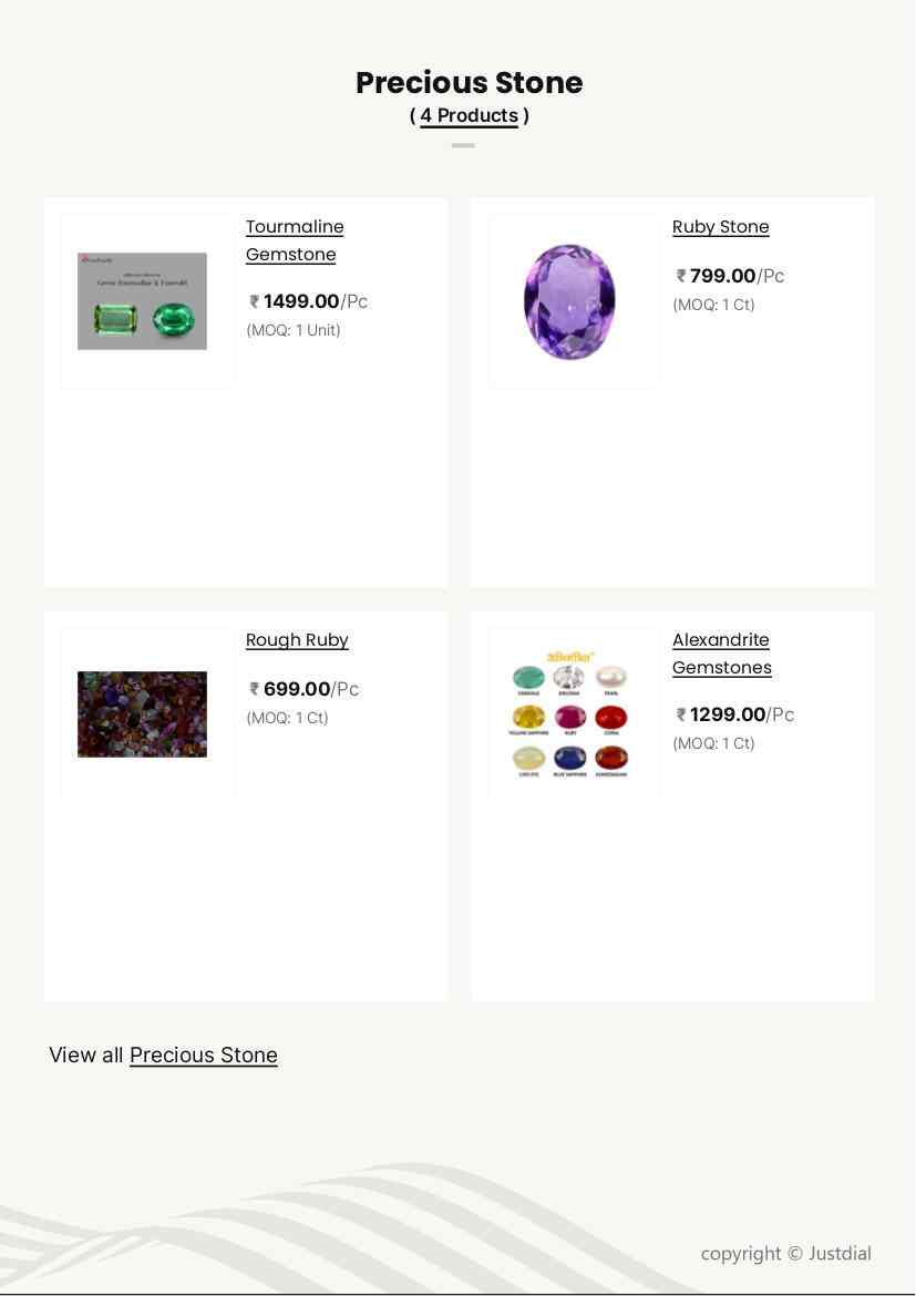 Precious Stones Price Comparison Alexandrite Gemstones In