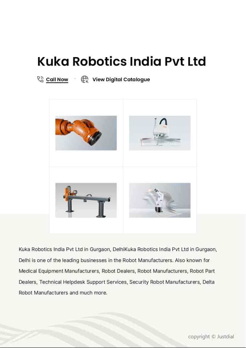 KR 470-2 PA in Gurgaon at ₹ 2,000 ₹ 32,000 Pc by Kuka