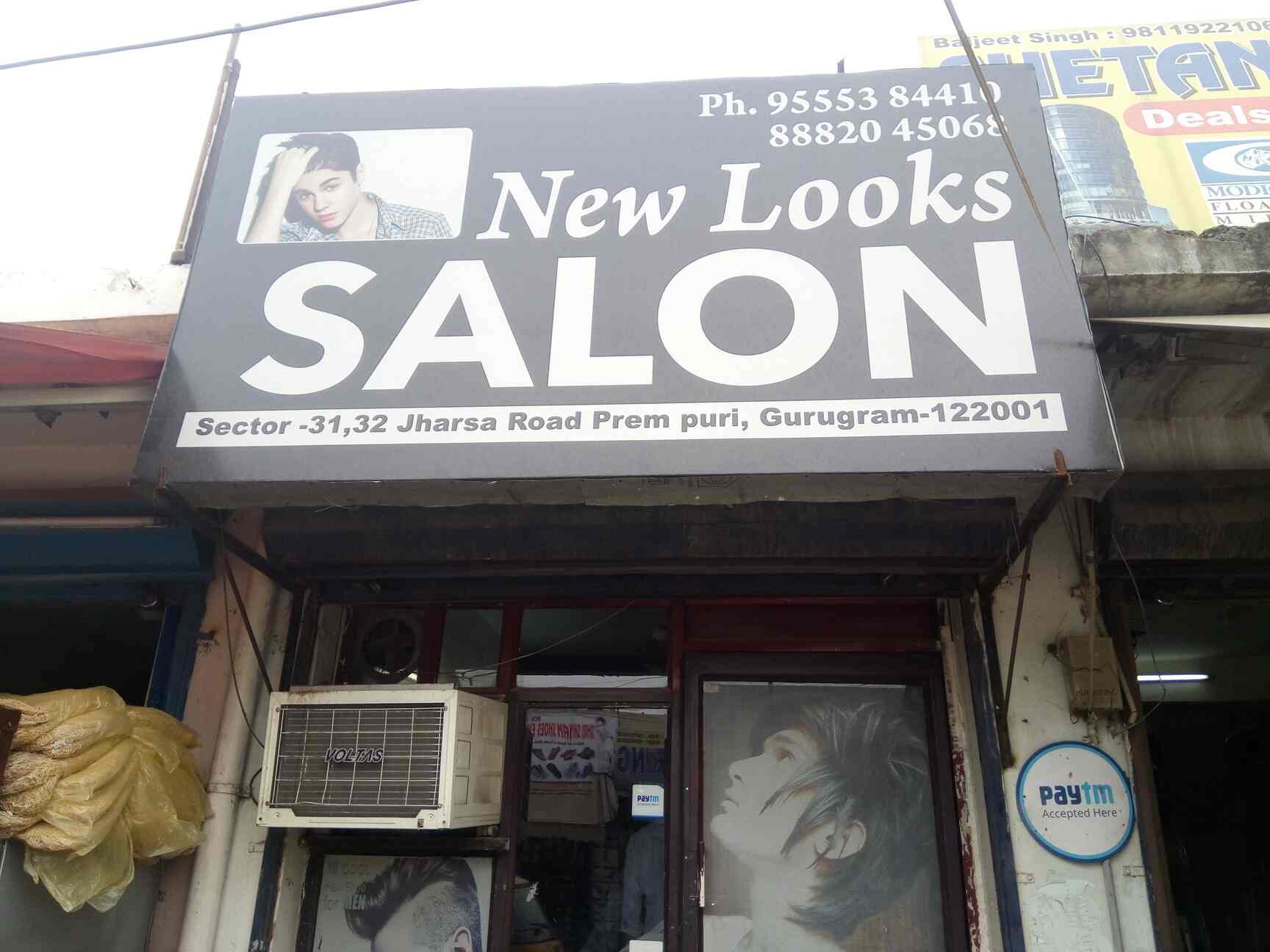 New Looks Hair Cut Saloon in Gurgaon Sector 32,Delhi Best Beauty