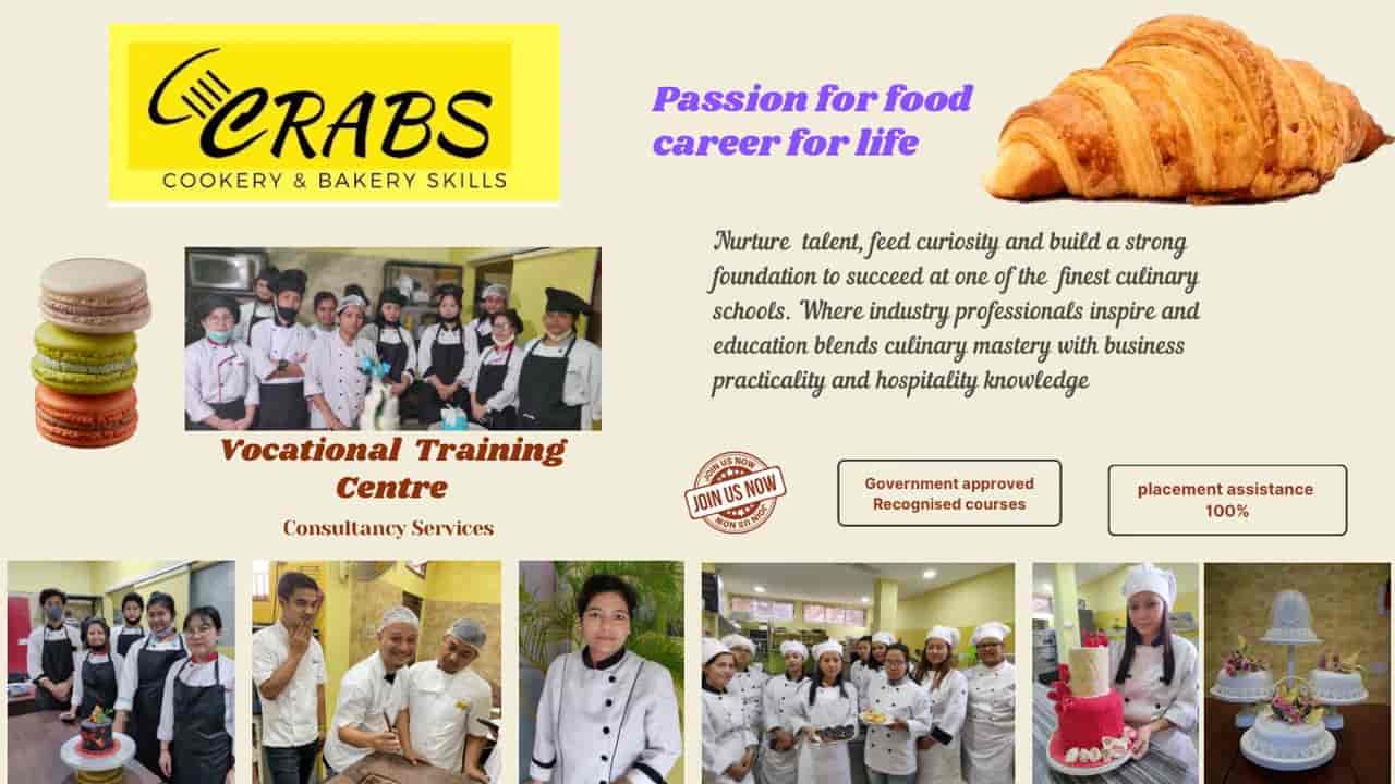 Crabs Cookery And Bakery Skills in Christian Basti,Guwahati Best