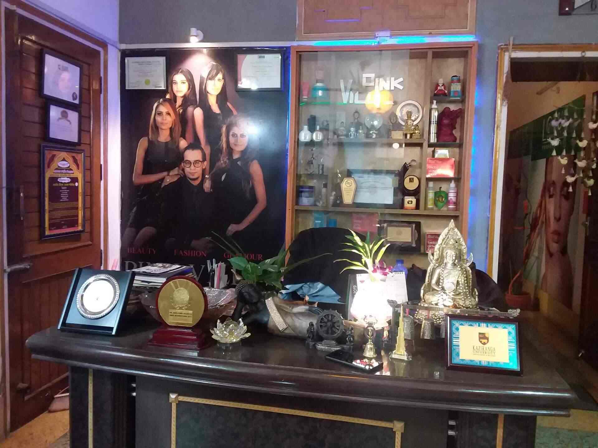 Pink Villa in Zoo RoadZoo Tiniali,Guwahati Best Beauty Salons in