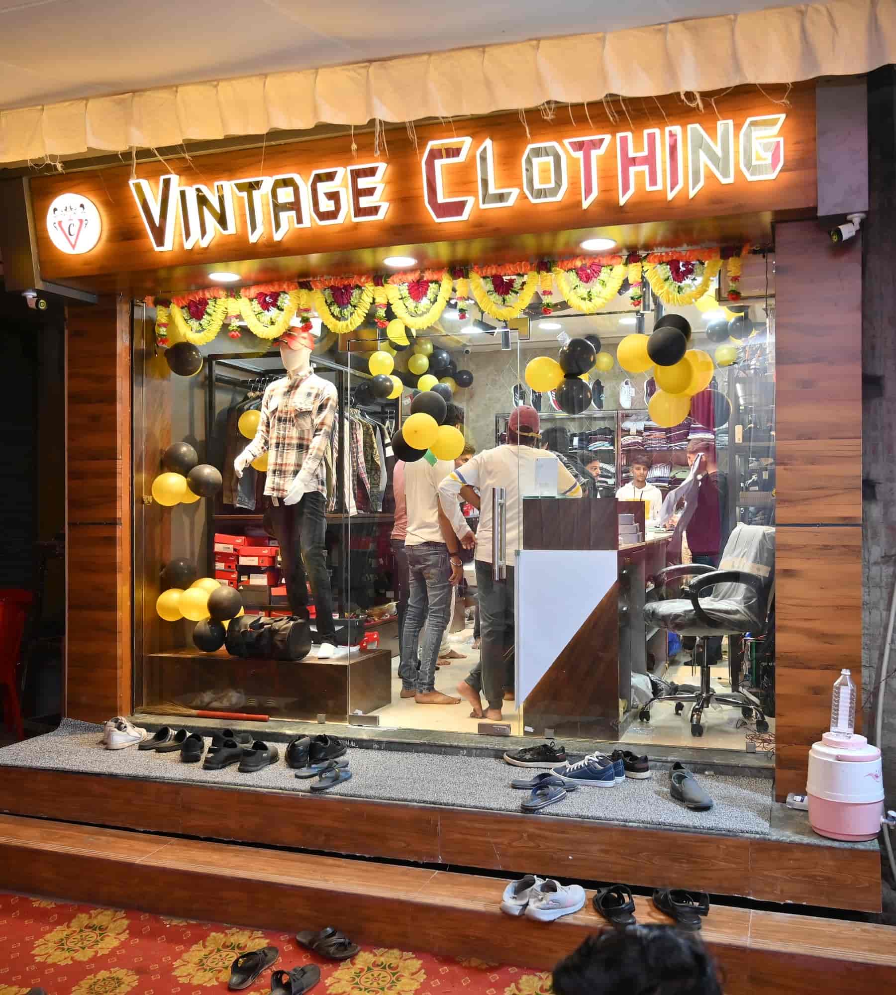 Vintage garment store