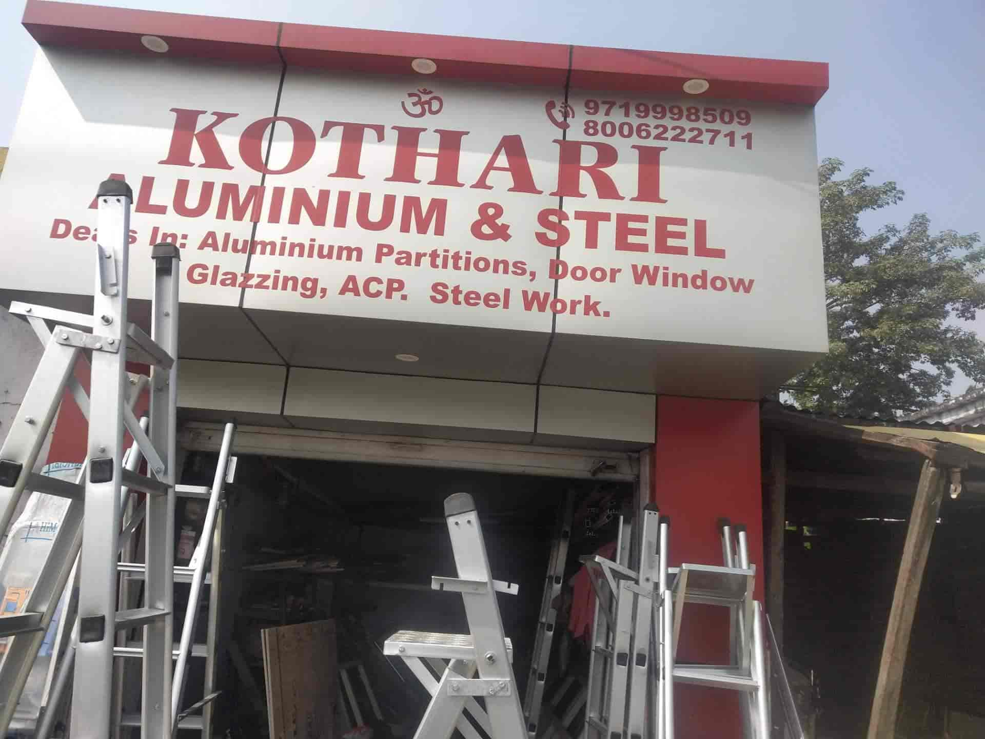 Kothari Aluminium & Steel in Haldwani HO,Haldwani Best Aluminium Sliding Window Fabricators in