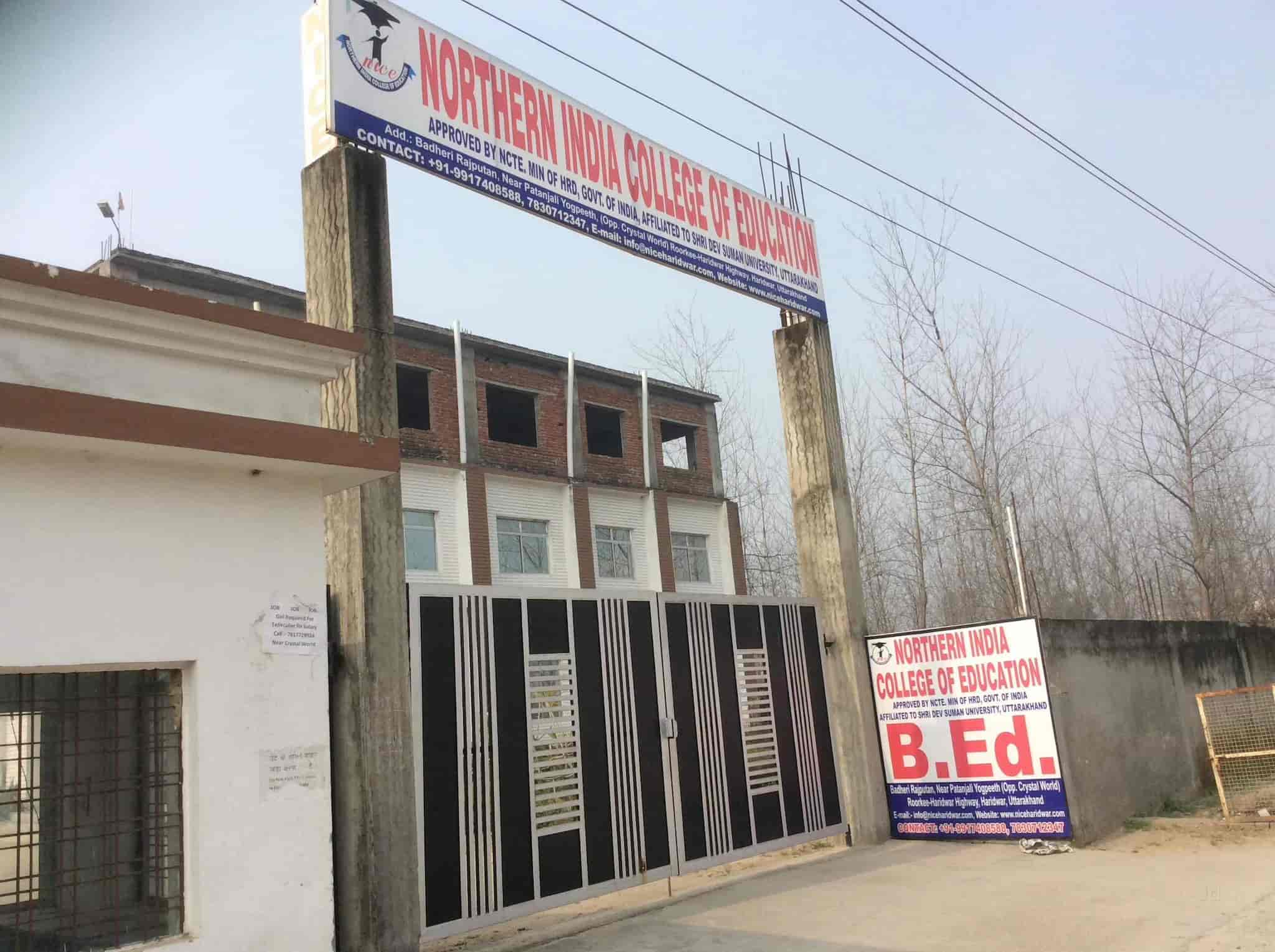 Northern India College Of Education, Patanjali Yogpeeth Colleges in