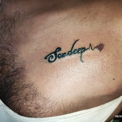Guinness Rishi holds record for most flag tattoos but wife Bimla is embarrassed by him Daily Mail Online